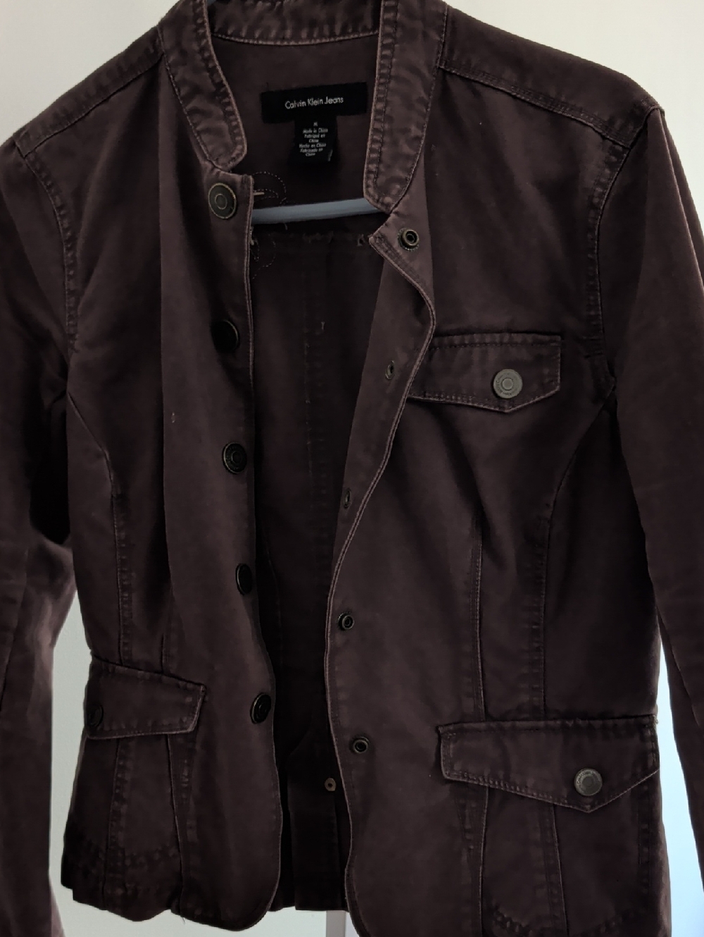 Calvin Klein Jeans Brown Utility Jacket